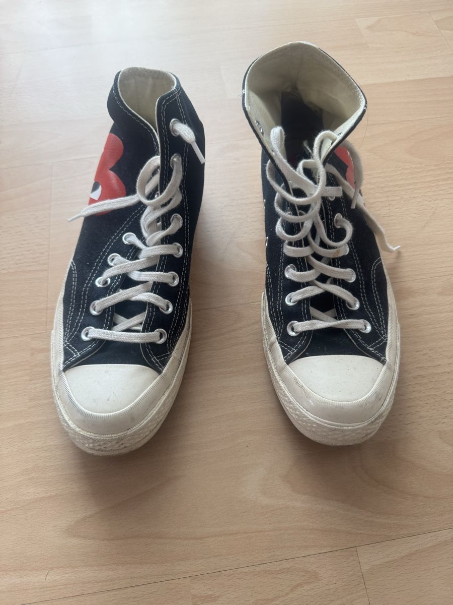 Converse Scarpe da uomo: Comme des Garçons x Converse Chuck Taylor Gr.43 – Usato da Winterthur venduto da Ryolu 1