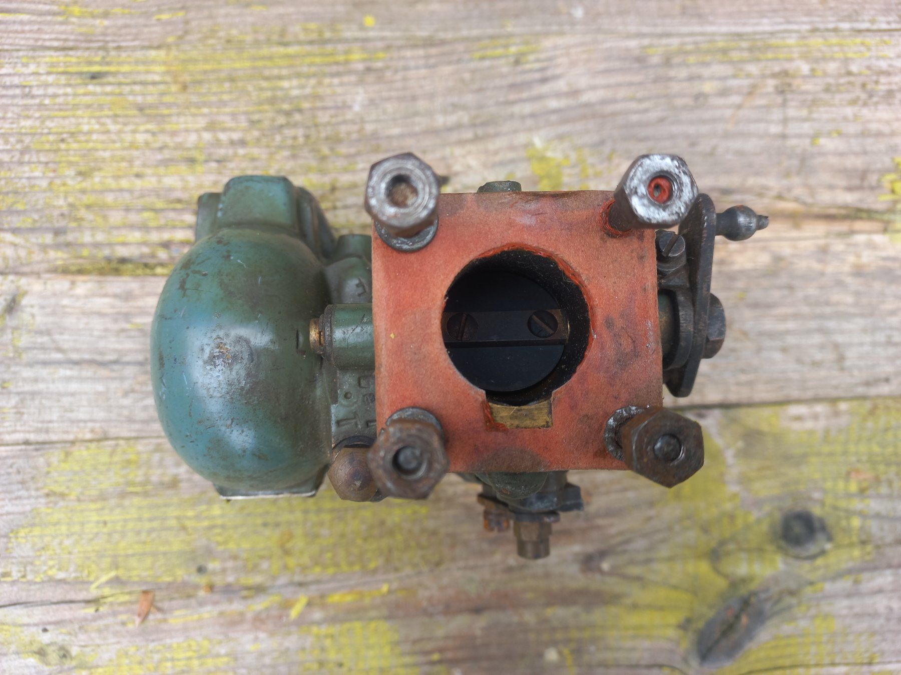 Tutti pezzi di ricambio auto: rarer Oldtimer Messing / Bronze Vergaser WEBER Tipo 26 DR – Usato da Dulliken venduto da Dullikenlerchclassic 5