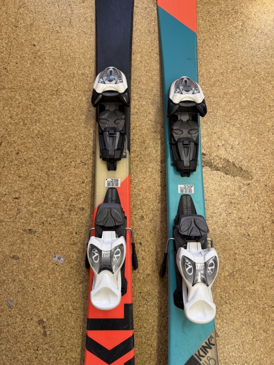 Völkl Skis: Völkl Kink 118 cm mit Marker Bindung – Gebraucht aus Gurmels von SwissShop21 2