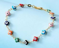 Armband mit "Evil Eye" Glücksbringer