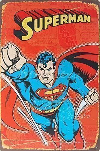 Insegne: Blechschild 3D-SUPERMAN FLYINGS SUPER HE – Nuovo e nell'imballaggio originale da Rupperswil venduto da big-one-sale