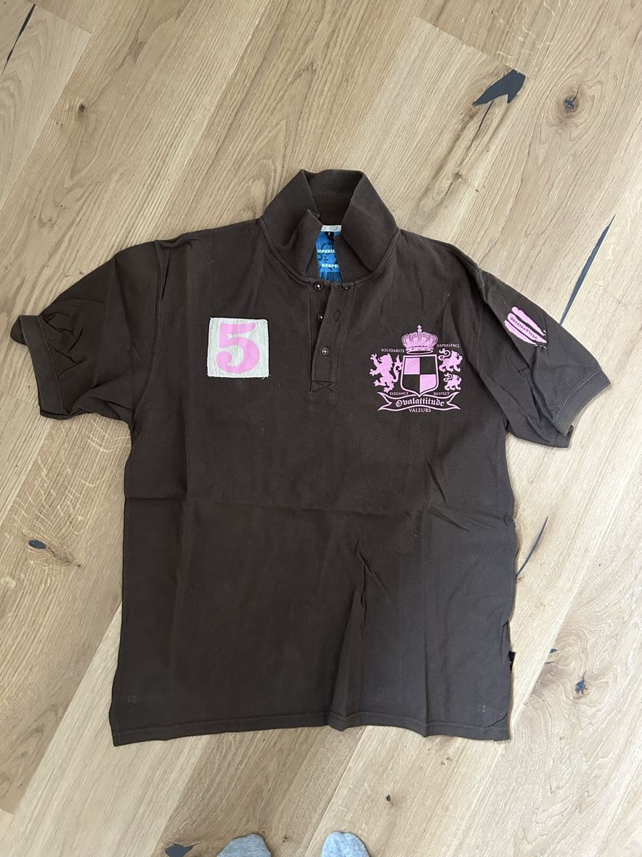 Magliette Polo: Braunes Poloshirt – Usato da Emmen venduto da Carbru
