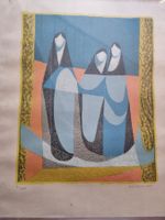 ERIK JOHN LITHOGRAPHIE SIGNIERT NUMMERIERT