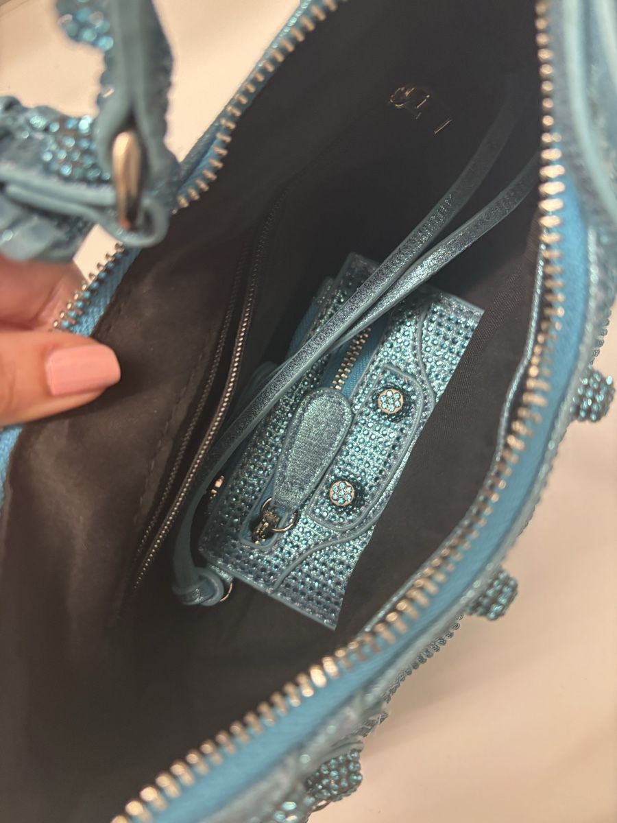 Borse da donna: Balenciaga Stil Tasche türkis – Nuovo (secondo la descrizione) da Sissach venduto da Angelinaa24 5