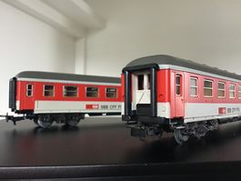 SBB CFF FFS MÄRKLIN WAGEN SRm 51 85 89-30 700-9 2x