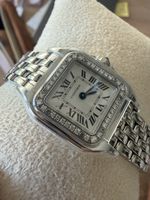 Panthère de Cartier, Armbanduhr, NEU, small, mit Diamanten