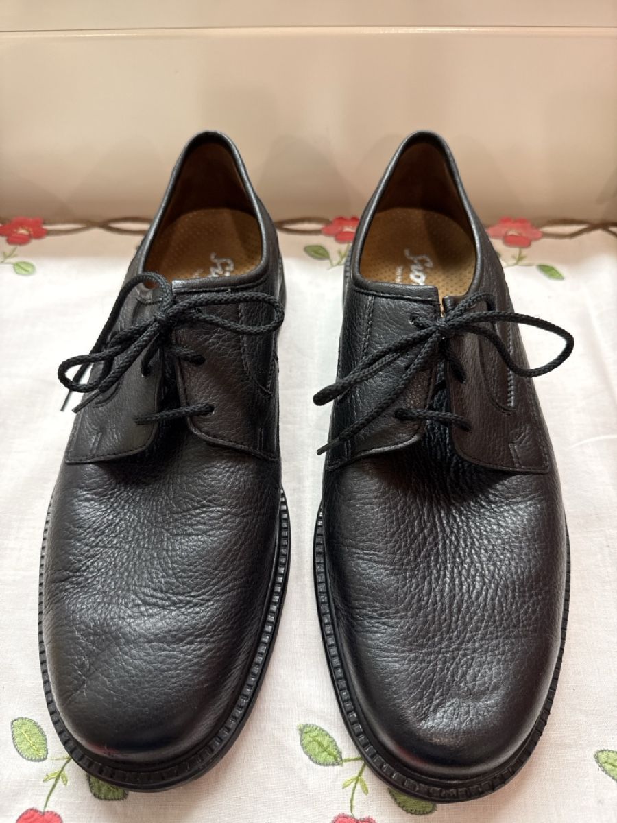 Chaussures hommes: Sioux leather shoes black size 44 good condition – Neuf (Voir description) à Winterthur par CleanUp