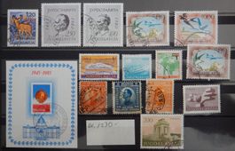 Jugoslawien Lot mit schönen Werten I
