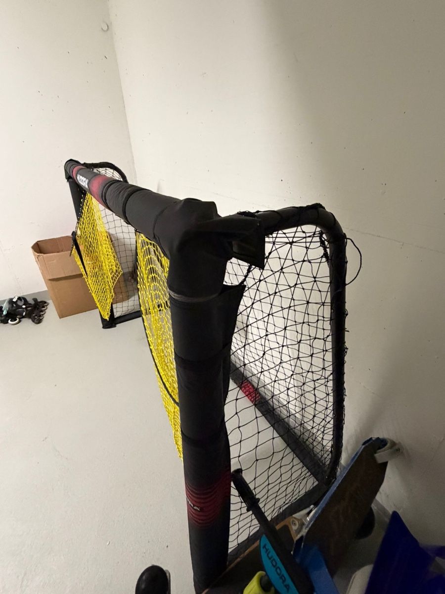 Fussball- & Hockeytore: Fussballtor Hudora mit Fangnetzen – Neu (gemäss Beschreibung) aus Arbon von jet_w678 1