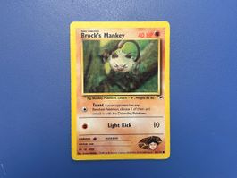 Pokémon Brock’s Mankey 67/132 Gym Heroes EN