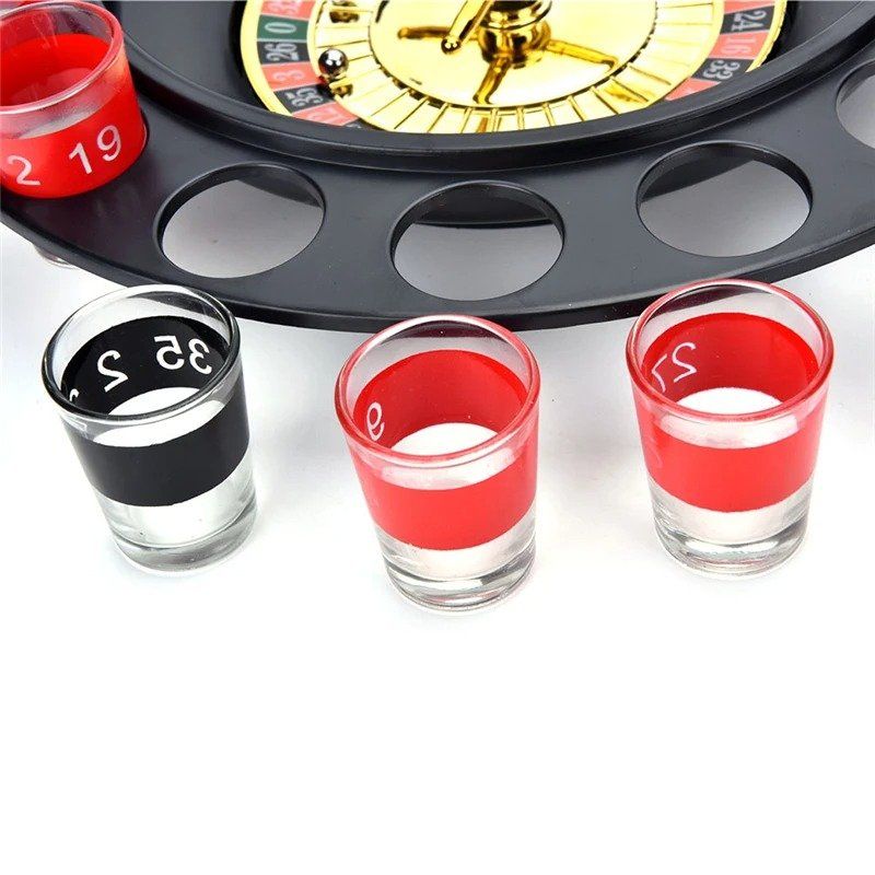 Giochi: 🎯 NEU Roulette Trinkspiel mit Schnapsglas – Nuovo e nell'imballaggio originale da Wittenbach venduto da ChinaSeidenstrasse 4