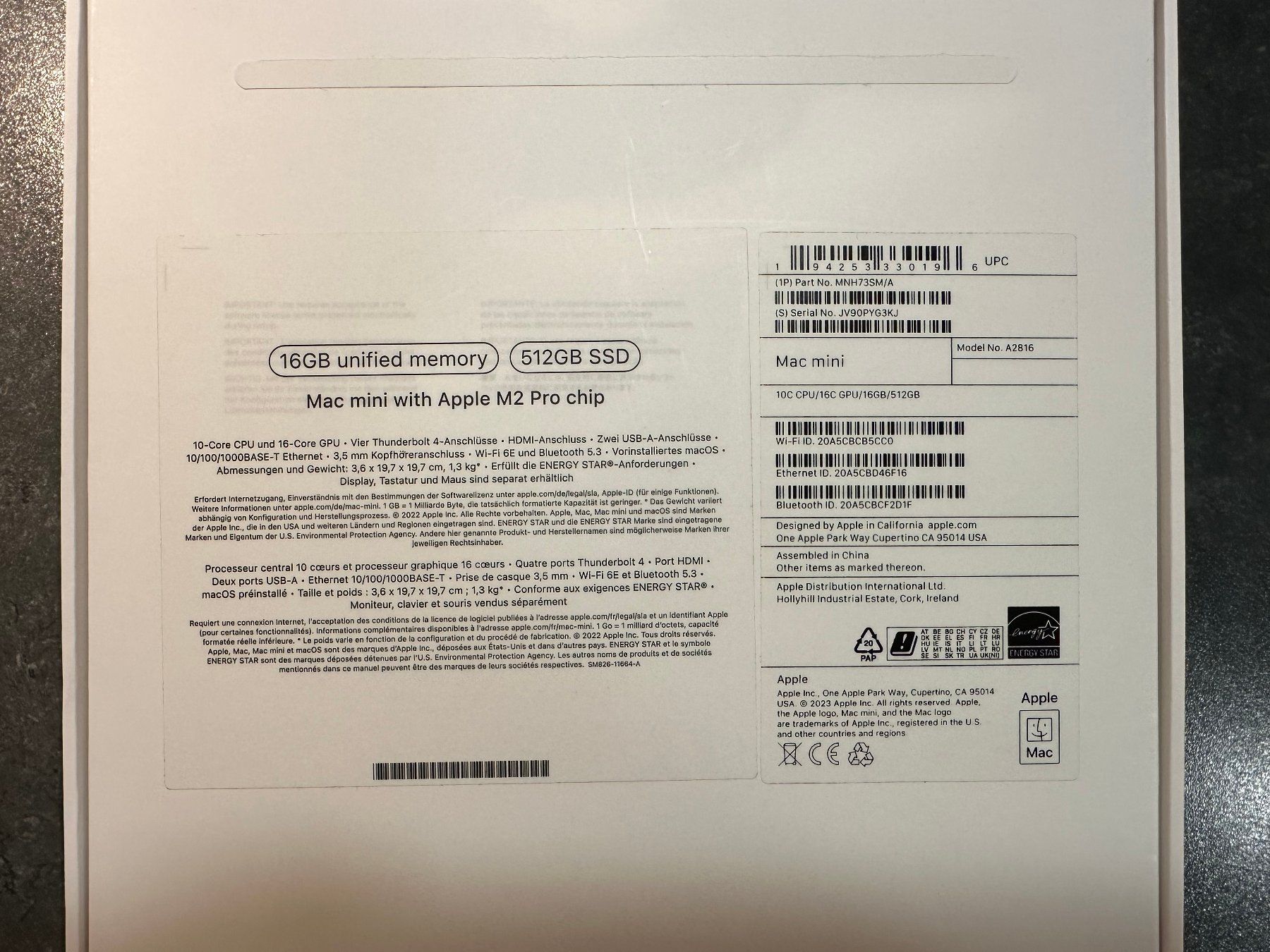 Apple PC: Apple Mac Mini M2 Pro Chip 16 gb 512 gb SSD 10 cœurs CPU – Nuovo (secondo la descrizione) da Fully venduto da chryscanariona 4