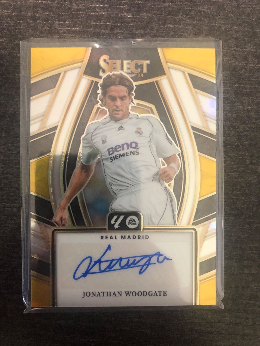 Topps Carte collezionabili: Panini Select Jonathan Woodgate Real Madrid Autogramm – Usato da Wangenried venduto da Garagara