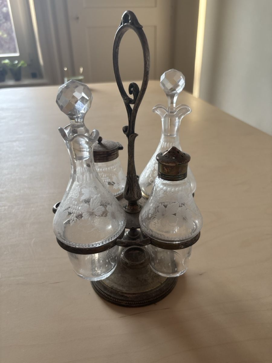 Tutte le decorazioni: Essig-Öl Set Vintage – Usato da Bern venduto da Lydiixa 1