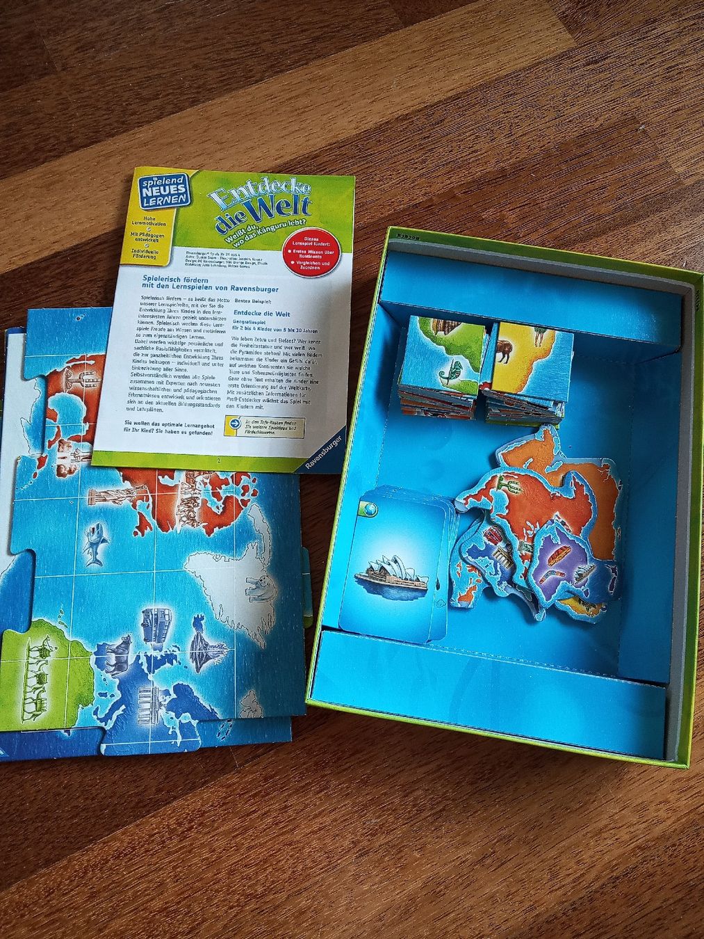 Ravensburger Giochi: Ravensburger "Entdecke die Welt" Lernspiel – Usato da Büren SO venduto da swelch 8