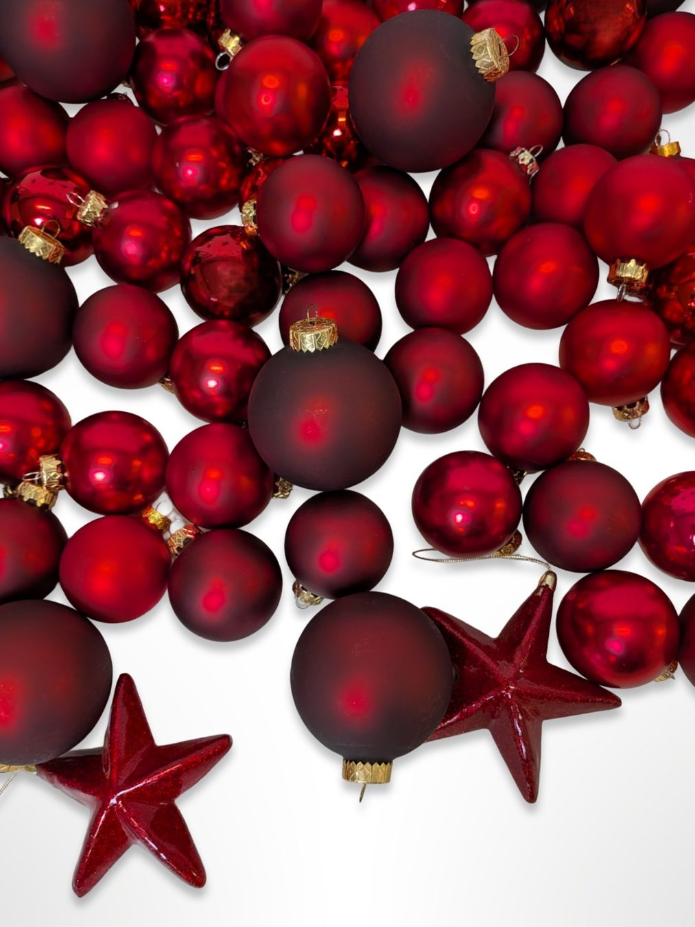 Tutte le decorazioni: Weihnachtskugeln Set Rot 278 Stück – Usato da Suhr venduto da Restwert_Suhr 1