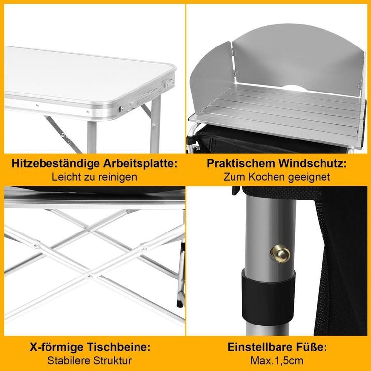 Komplettküchen: Campingküche faltbar Alu 5 Fächer Campi… – Neu und originalverpackt aus Schaffhausen von VendemosSchweiz 4