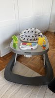 Moweo Baby Walker with Activity Tray Grey Star Design