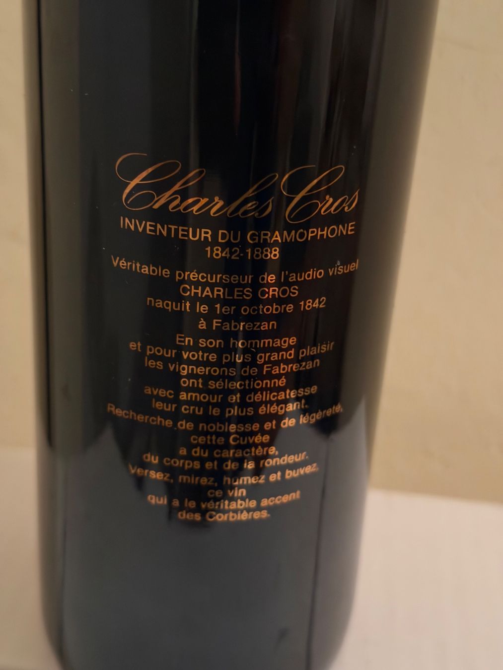 Vino: Charles Cros CORBIÈRES 1988 – Nuovo (secondo la descrizione) da Roche VD venduto da luc_jwm5 3