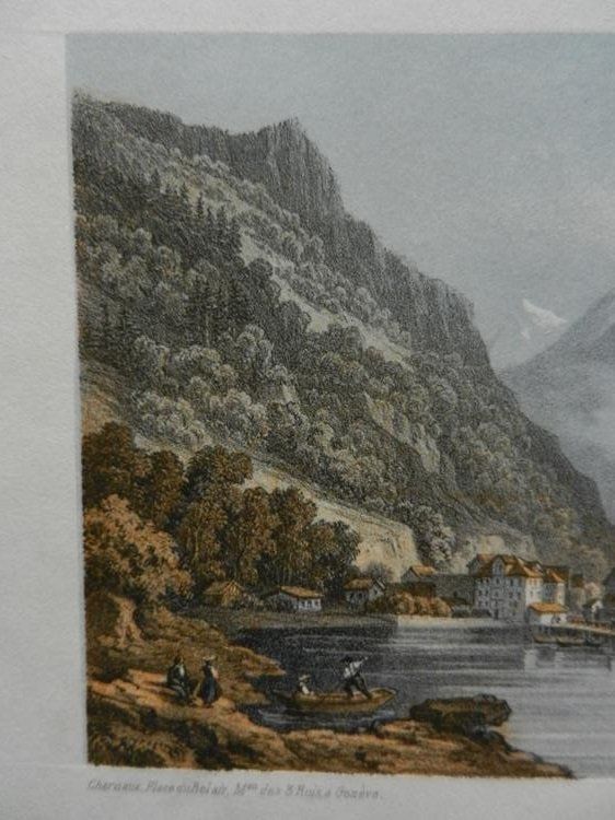 Gravures: Flüelen Vierwaldstättersee – D'occasion à Risch par Rischli15 5