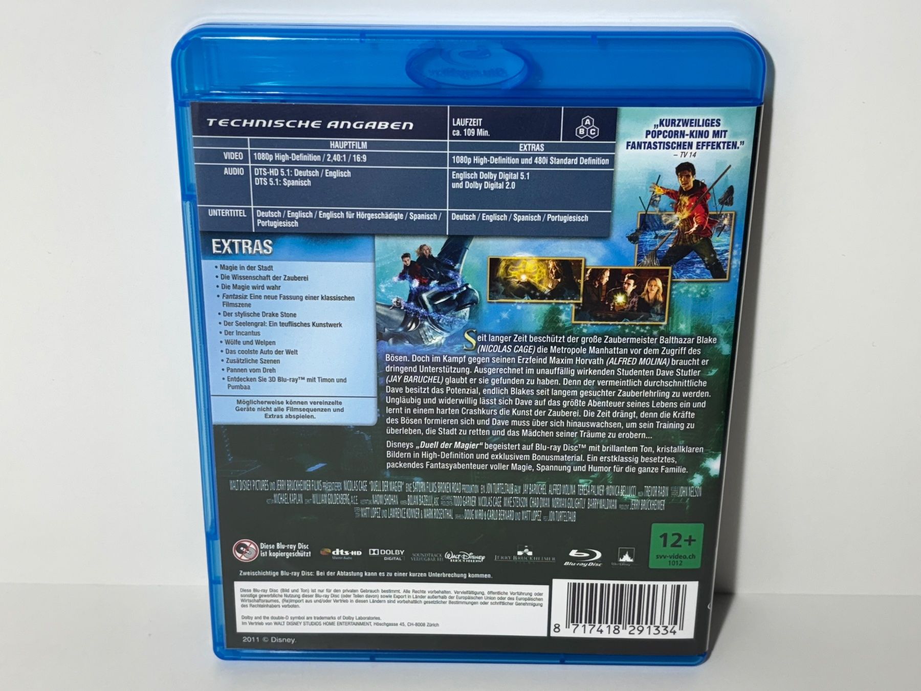 Tutti i DVDs: Duell der Magier Blu Ray – Usato da Wilderswil venduto da Sstriker 1