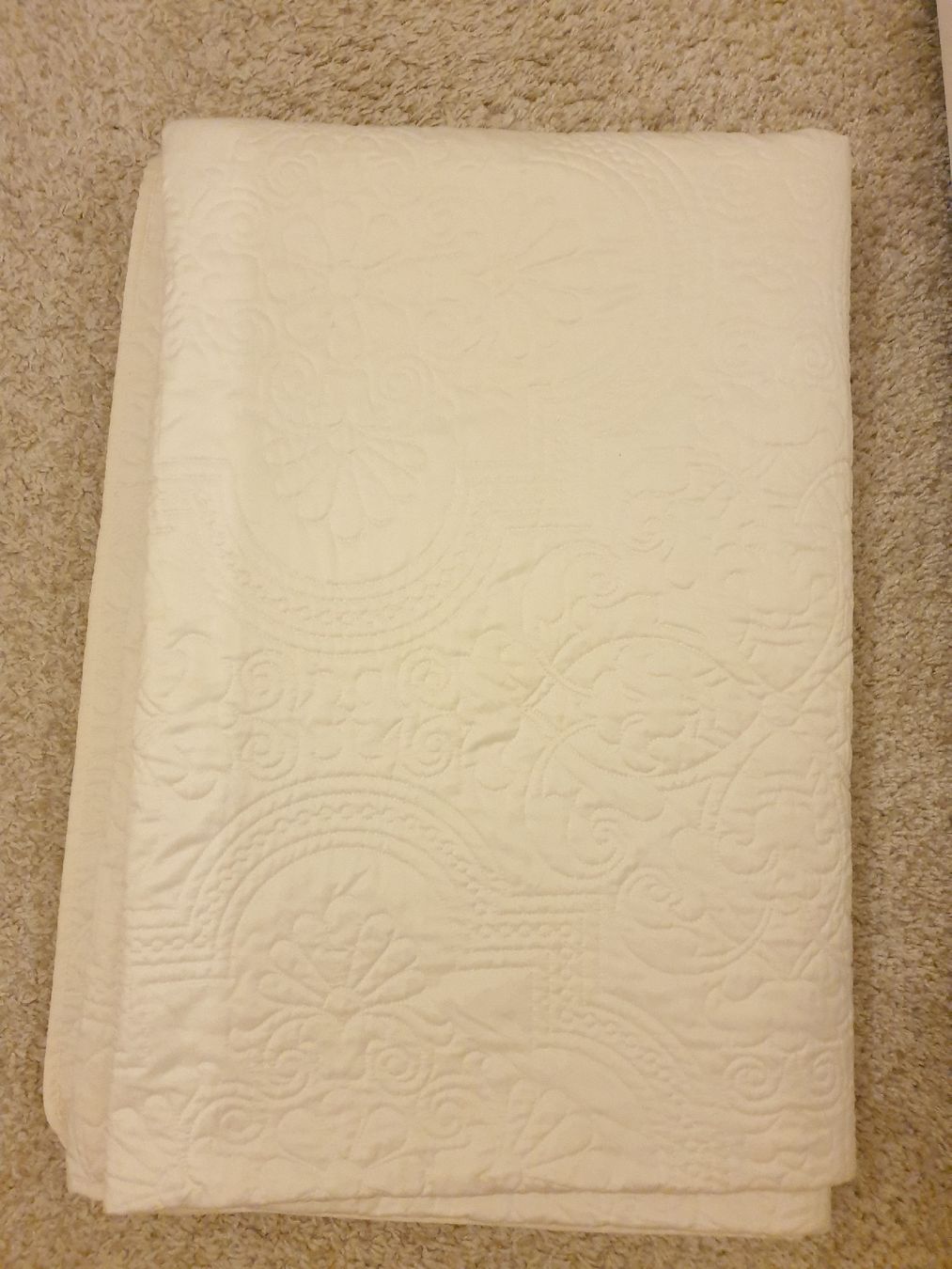Globus Coperte: Couvre-lit, blanc, excellent état, 185x265cm – Usato da Neuchâtel venduto da Verenas12 1