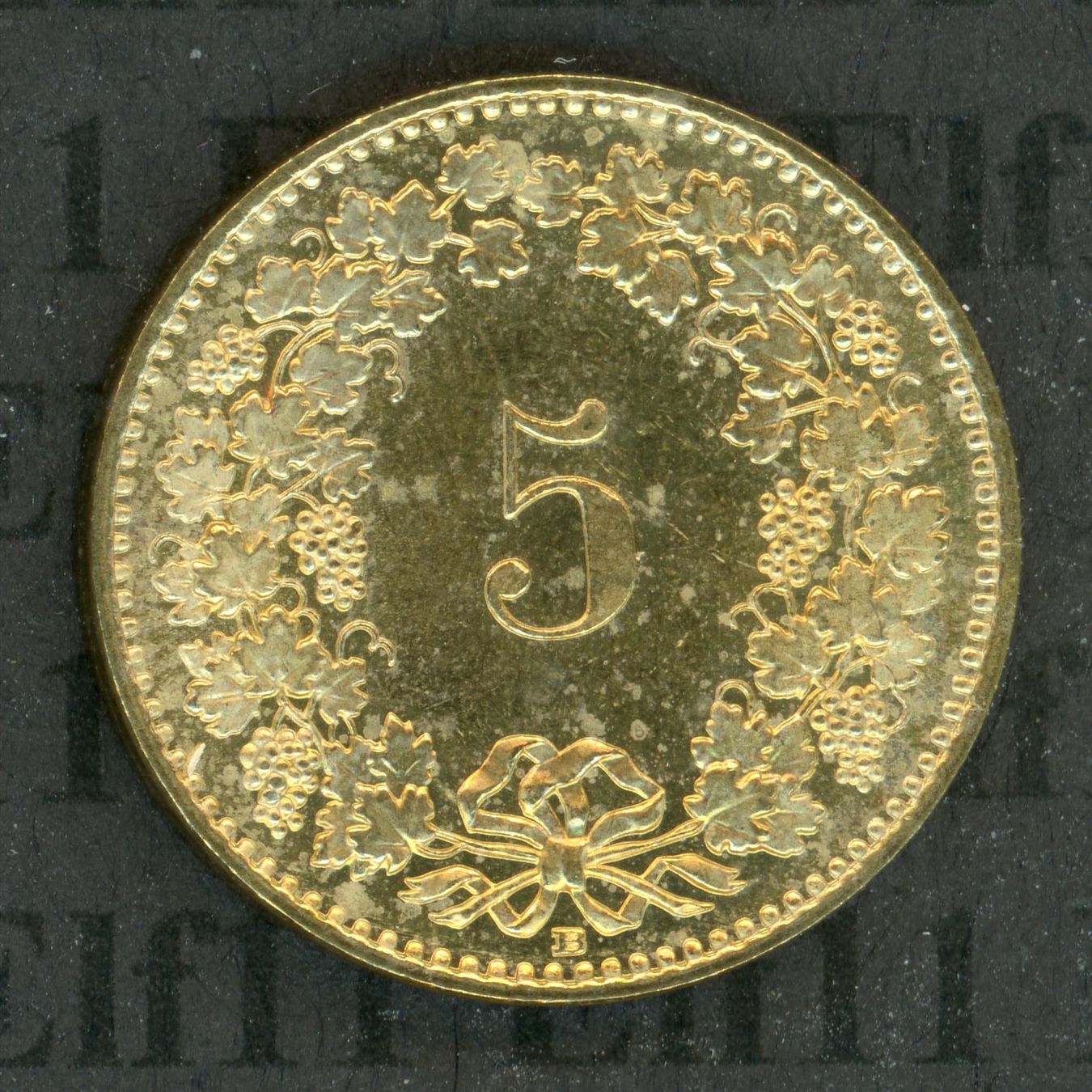 Tutti le monete: CHF___0.05 2008 -unz 5 Rappen – Usato da Widnau venduto da Elf11 1