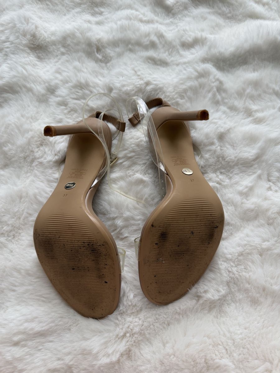Zara Scarpe da donna: Zara Sandalen Transparent Sommer Gr. 37  – Usato da Näfels venduto da mar_2ptp 3