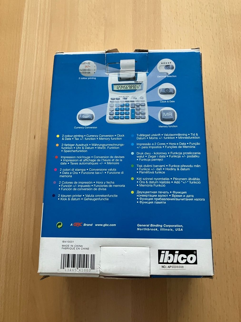 Ibico Taschenrechner: Rechnungsmaschine Ibico 1214X – Neu (gemäss Beschreibung) aus Neunkirch von autoscooter57 5