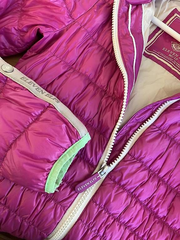 Jacken: Eleven Elfs Jacke Gr. L fuchsia-beige-lime – Gebraucht aus Lyss von stubenwagen 2