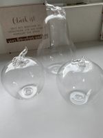 Deko Glas Apfel und Birne
