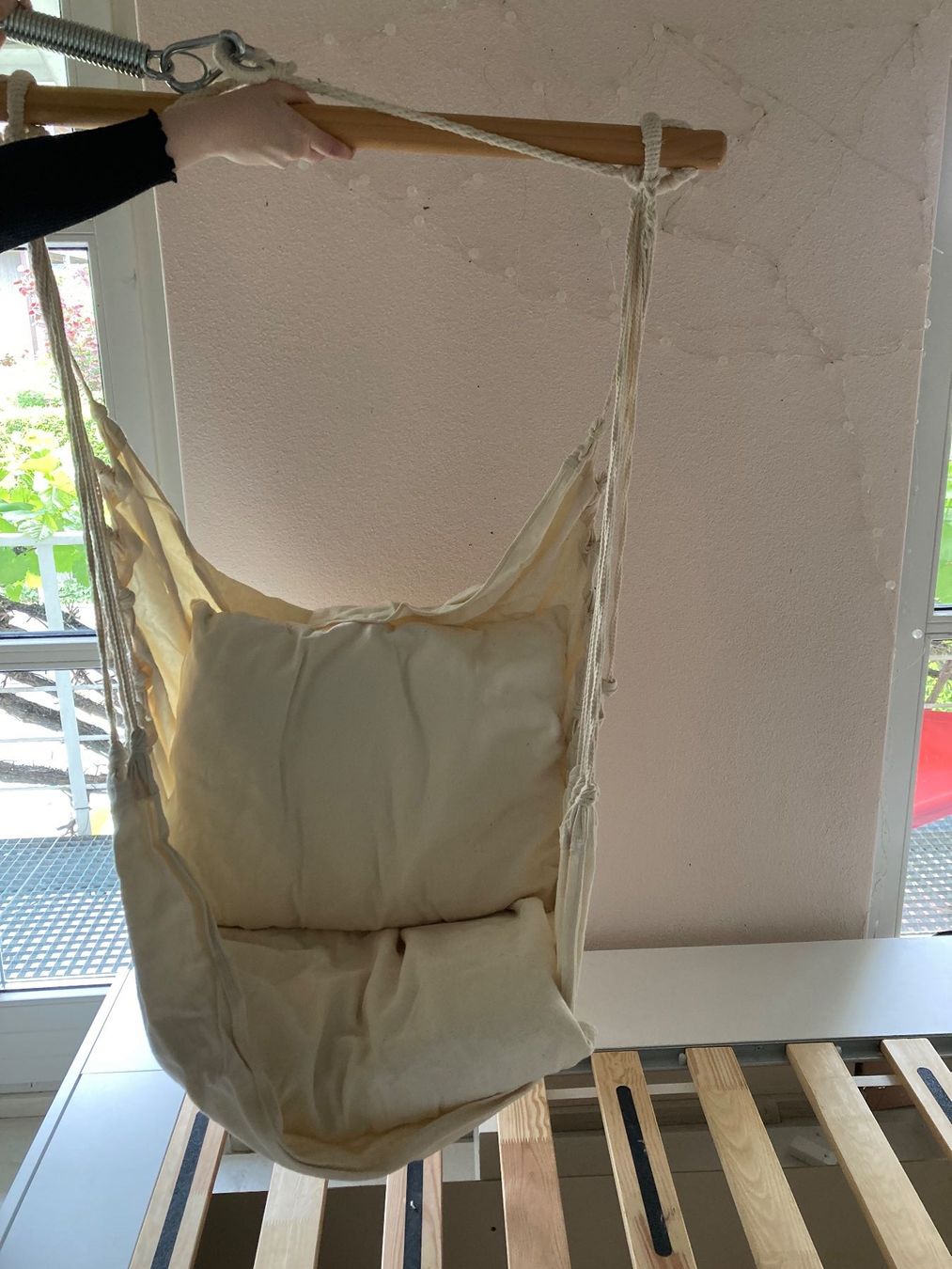 Poltrone pensili da giardino: Hängesessel beige – Usato da Schaffhausen venduto da kha_wh59