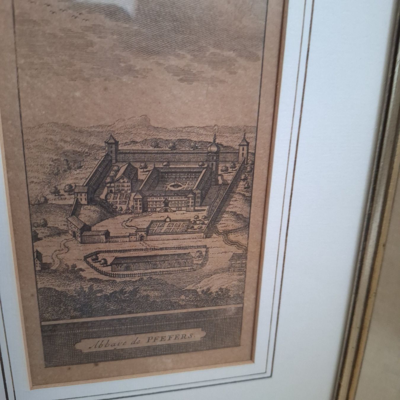Foto & Immagini: Bild,  Abtei Pfäfers, bezeichnet als "Abbaye de Pfefers" – Usato da Winterthur venduto da Goldpipau 4