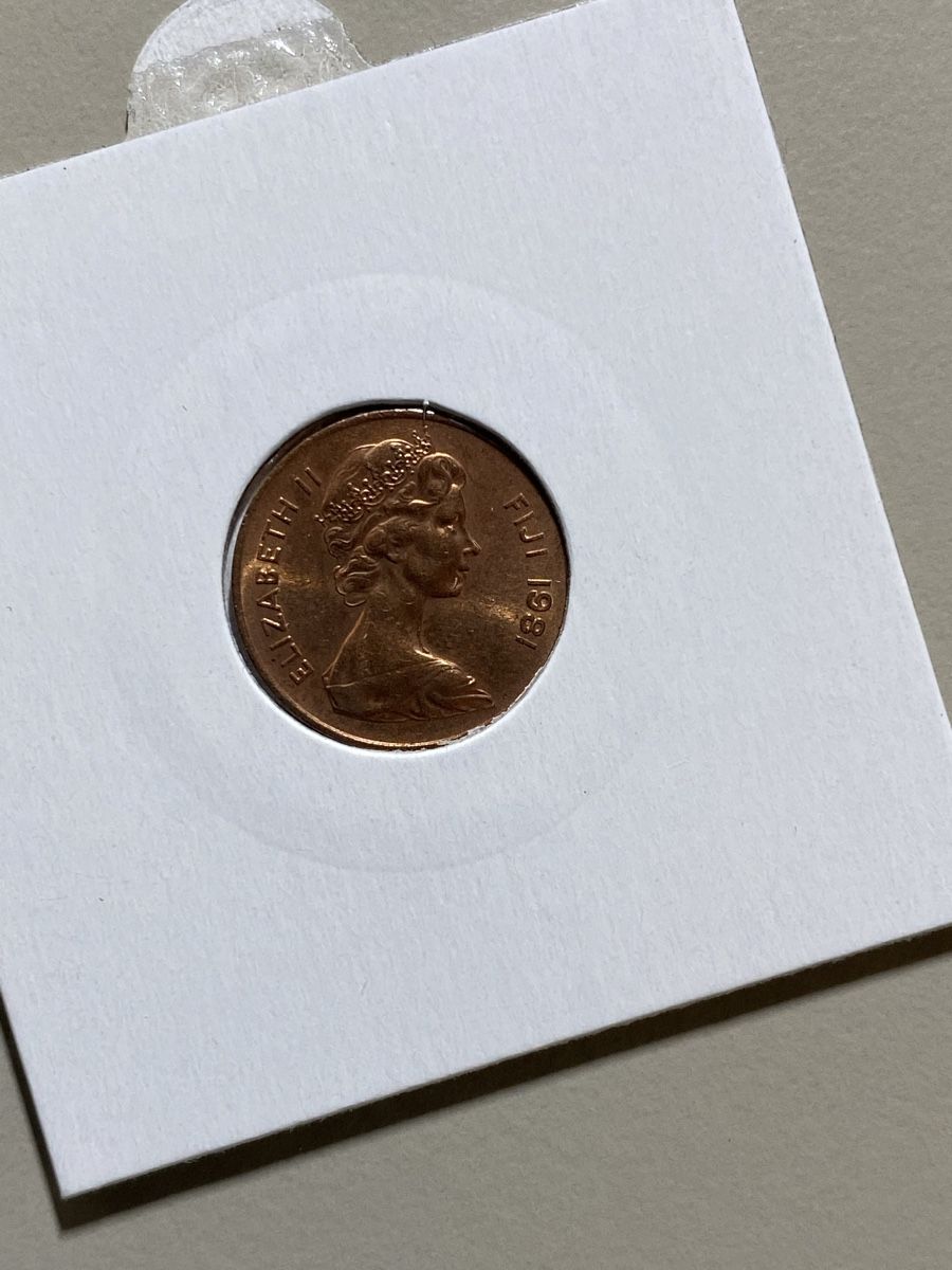 Alle Münzen: Fiji (GB)- 1 cent - 1981 – Gebraucht aus Payerne von Mike1682 1