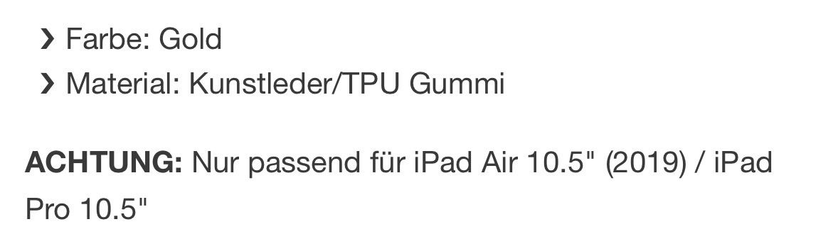 Apple Covers & Borse: I Pad Hülle neu – Nuovo e nell'imballaggio originale da Oberrieden venduto da Blumag 3