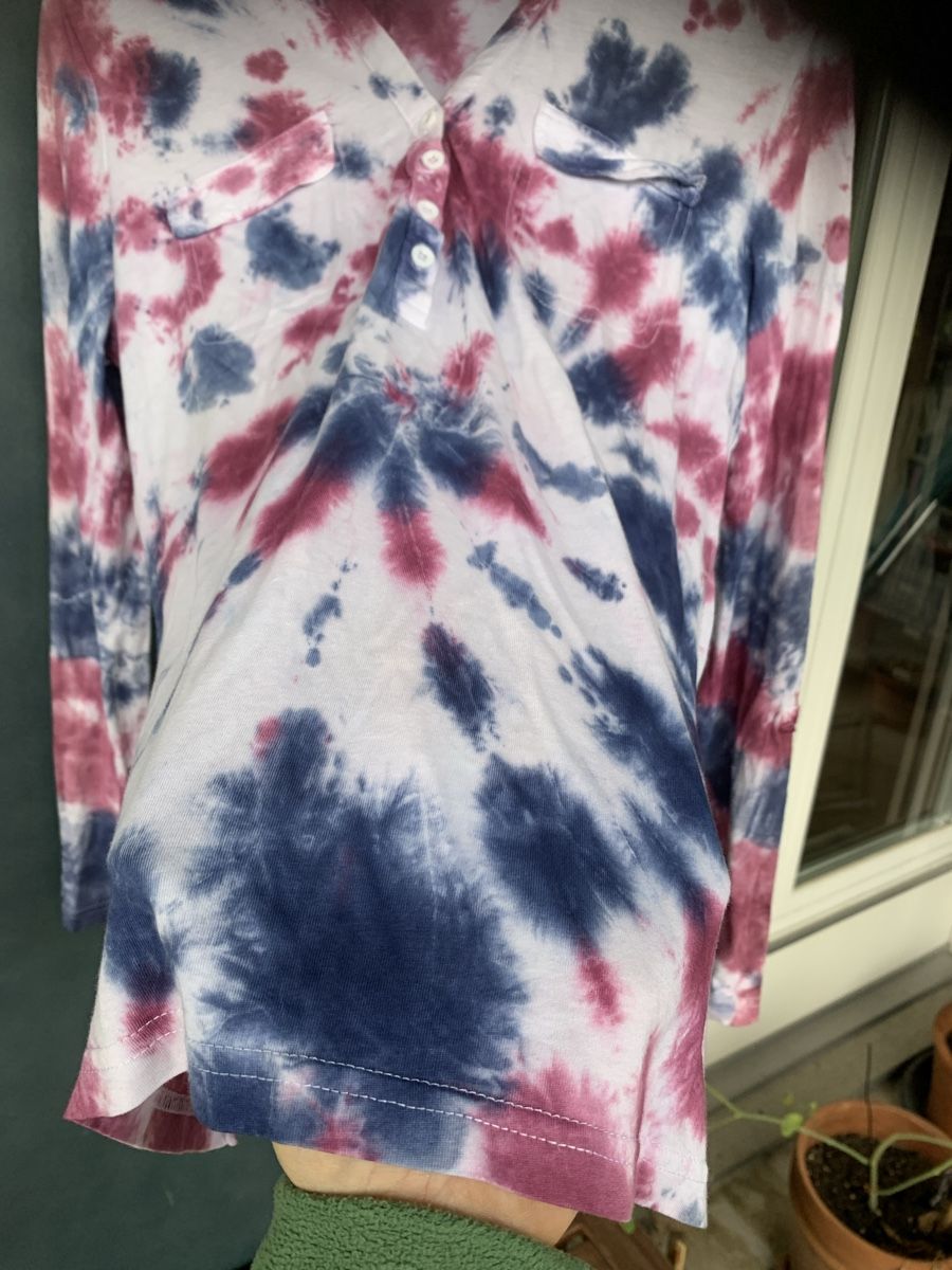 Camicette: Street One Bluse Batik, Grösse 38, Uster – Usato da Uster venduto da Flummi