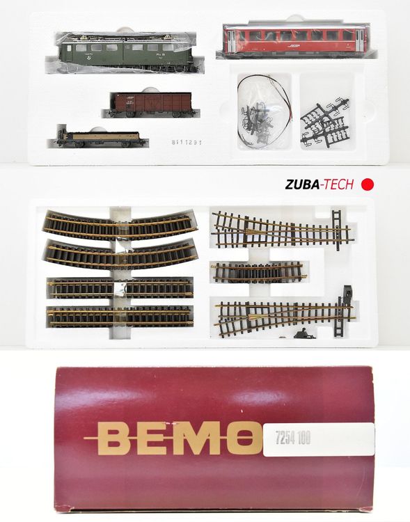 Bemo 7254100 Zug-Set 3tlg. RhB H0m GS mit OVP | Kaufen auf Ricardo