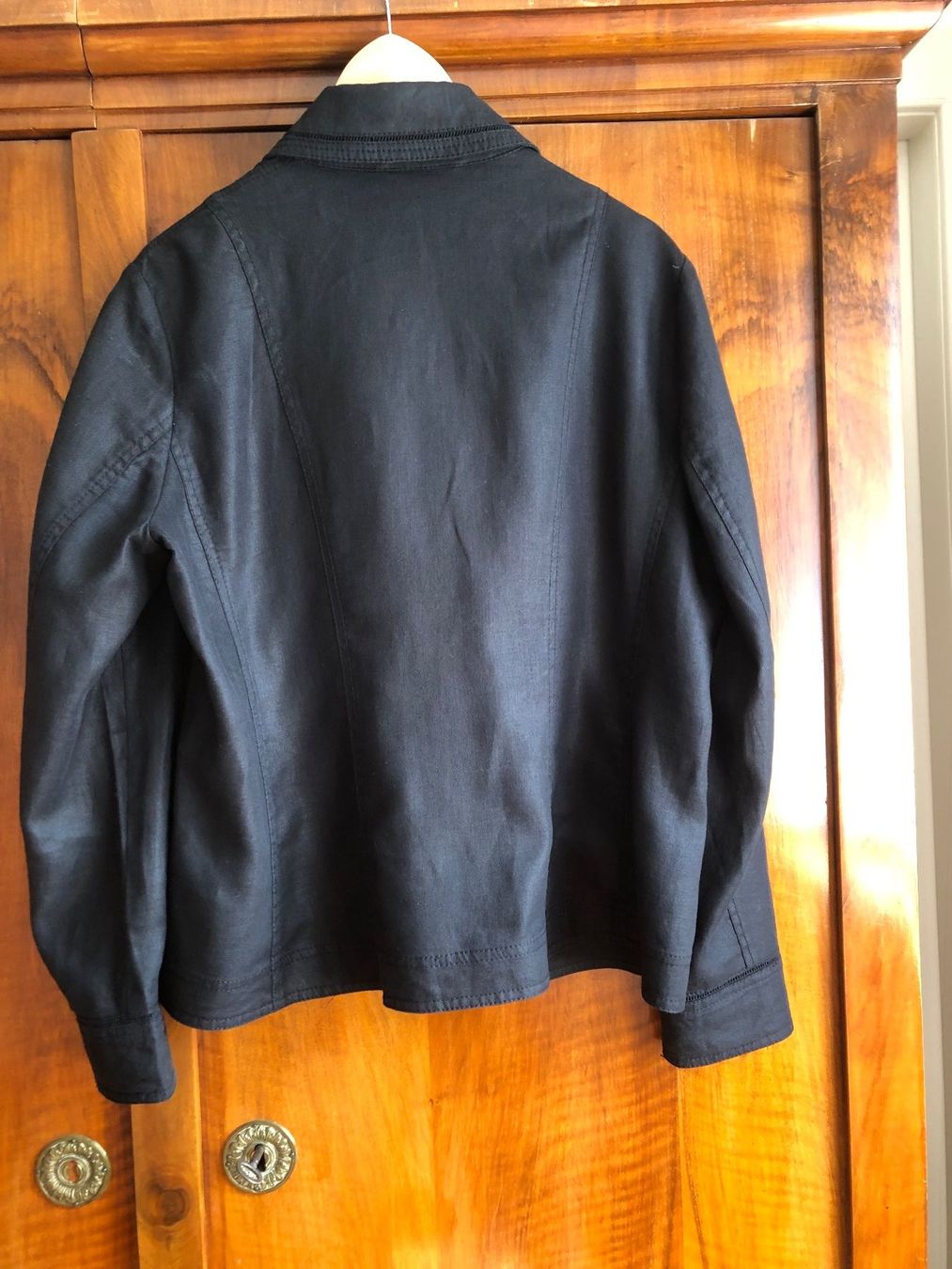 Giacche: neuwertige, lässige Leinenjacke, LeComte, 100% Leinen – Usato da Zürich venduto da chrili 7
