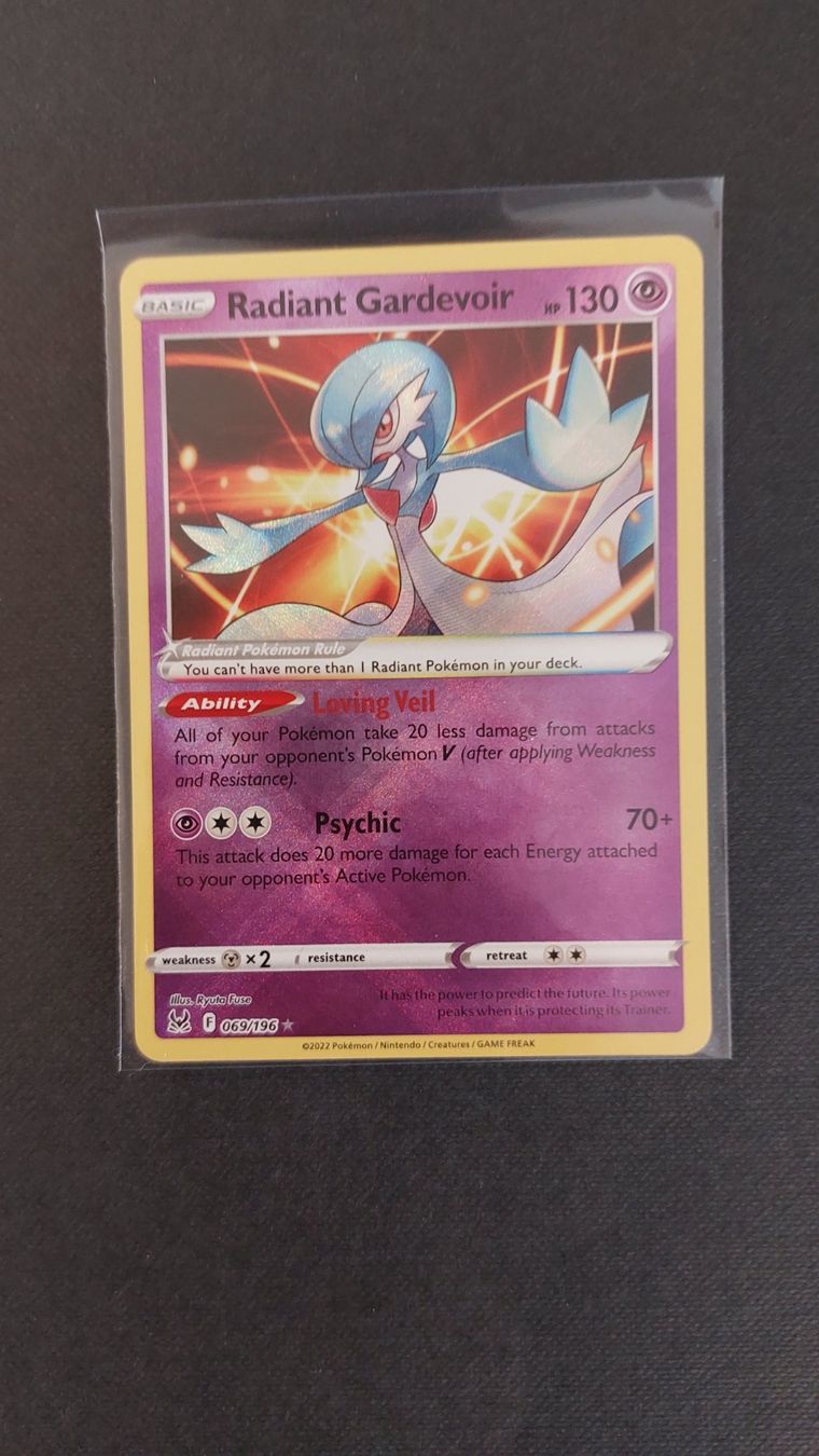 Pokémon Carte collezionabili: Radiant Gardevoir Lost Origin – Nuovo (secondo la descrizione) da Bellinzona venduto da Pagur