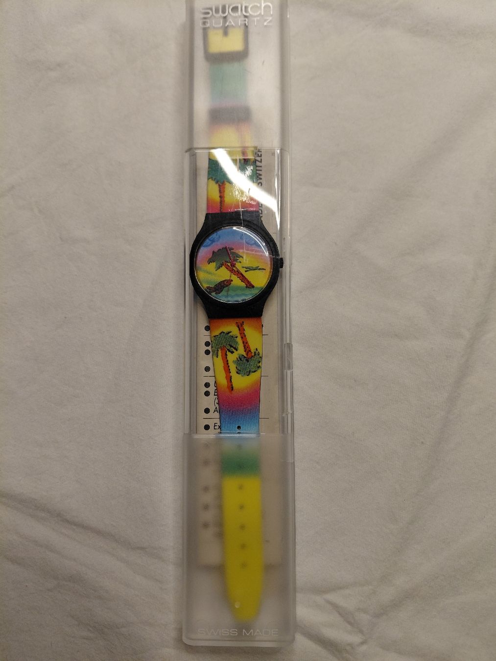 Orologi: Farbenfrohe Uhr. Top Zustand! Ungebraucht – Nuovo (secondo la descrizione) da Bonaduz venduto da topolino052 3