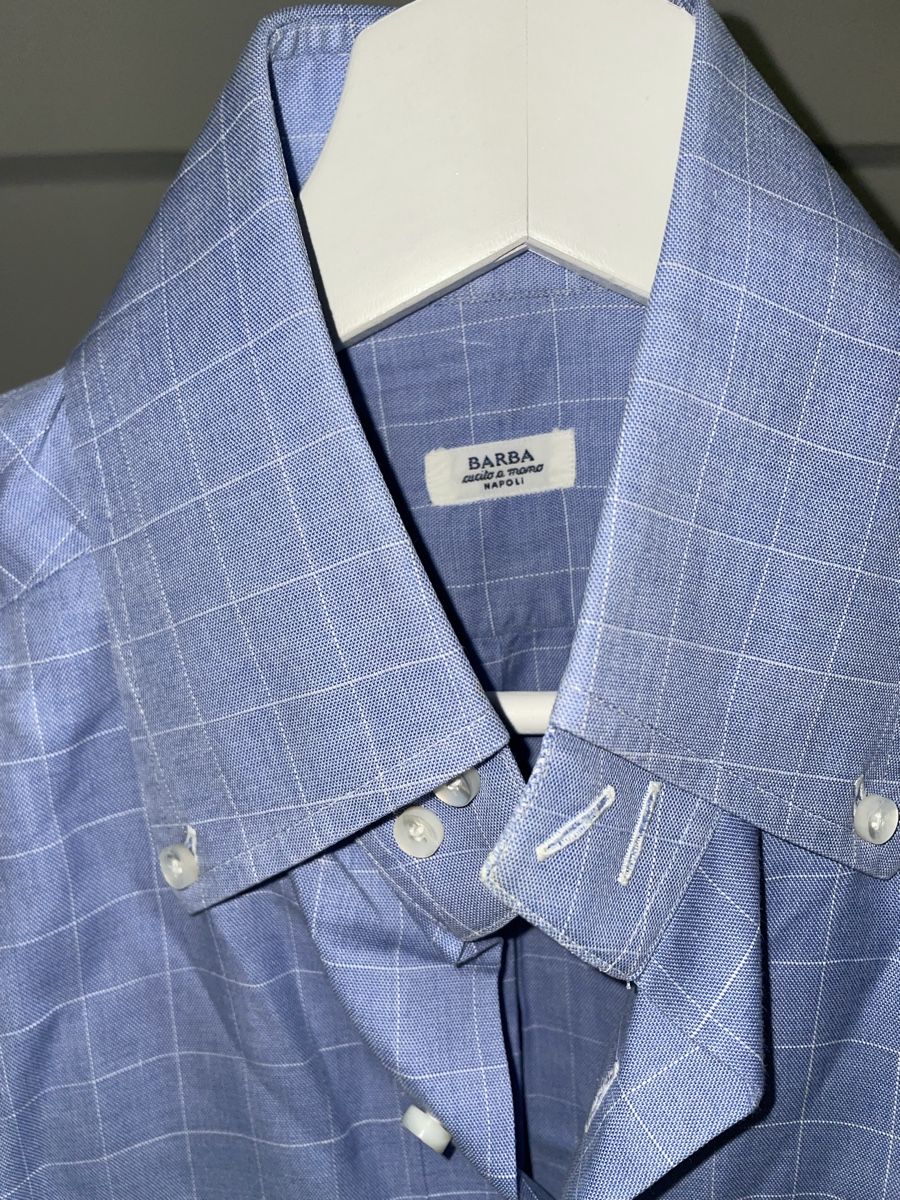 Camicie: Barba Napoli Herrenhemd Gr. 38 Button-Down, neuwertig – Usato da Zürich venduto da pacta_sunt_servanda 3