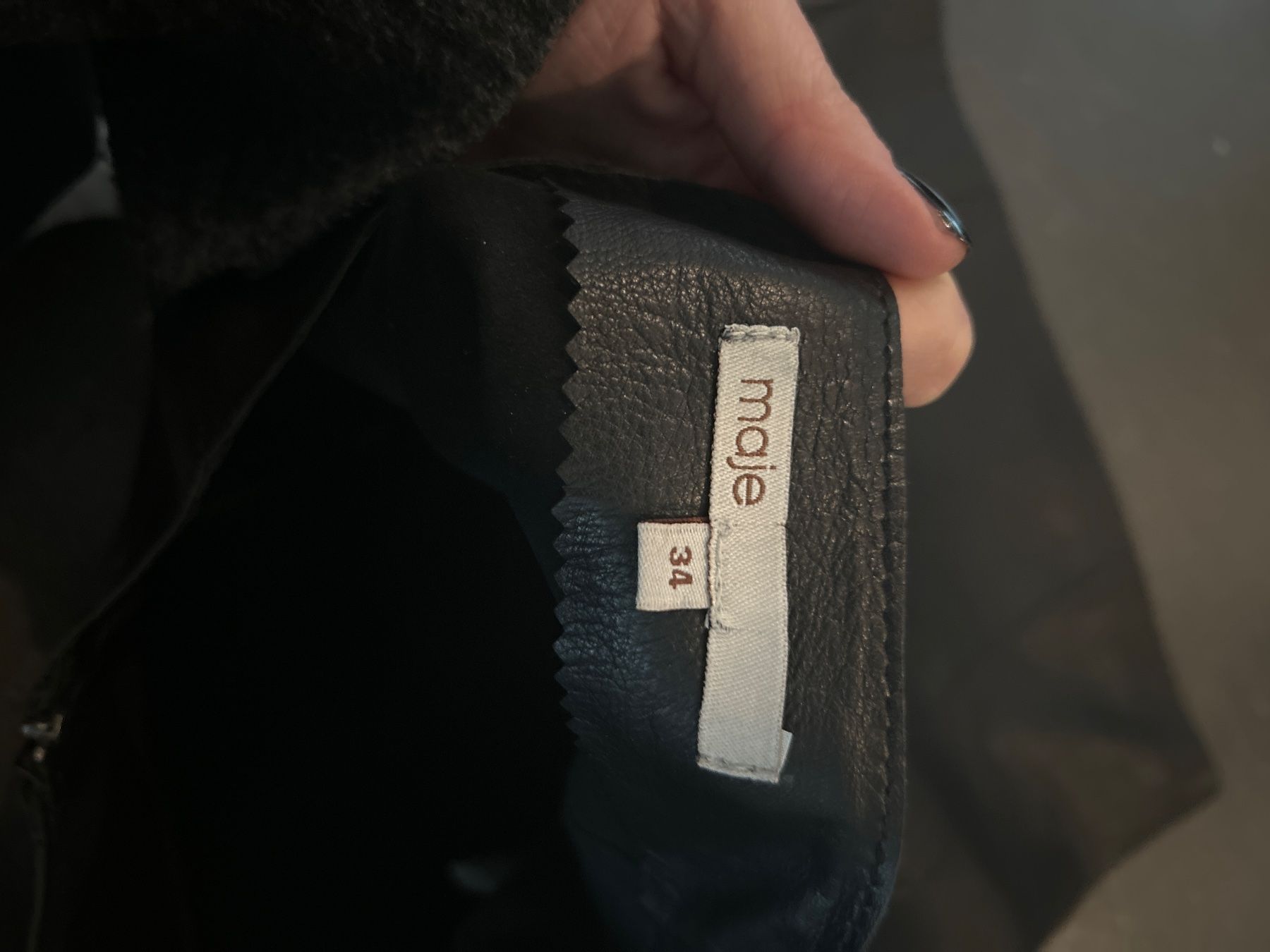 Maje Gonne: maje Lederrock – Usato da zürich venduto da gettingridofstuff 2
