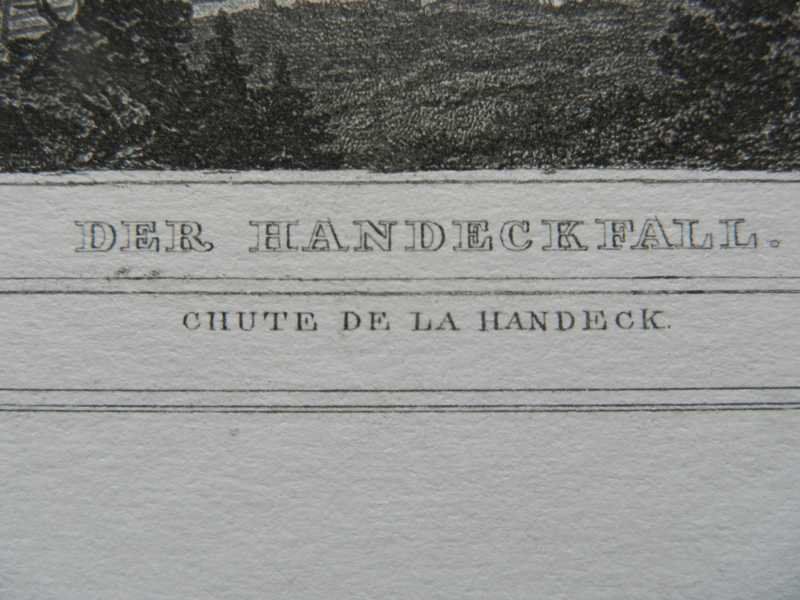 Incisioni: Handeck und Handeckfall – Usato da Risch venduto da Rischli15 5