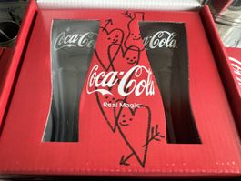 5x 2Stk. CocaCola Magic Gläser