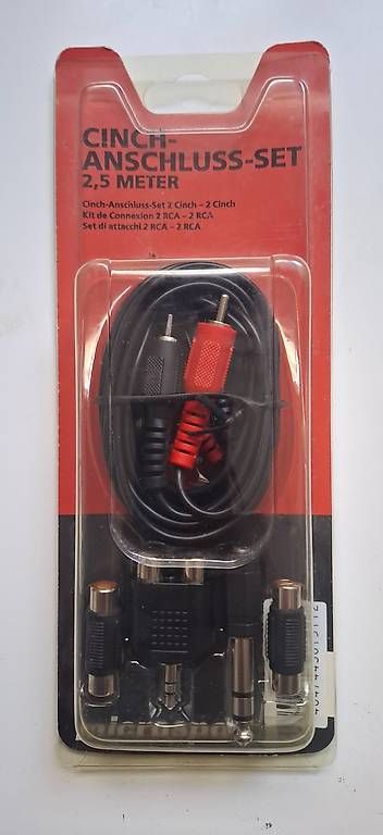 Cavi: Audio  CINCH-Anschluss  und diverse Adapter – Usato da Liestal venduto da Tryit.71 3