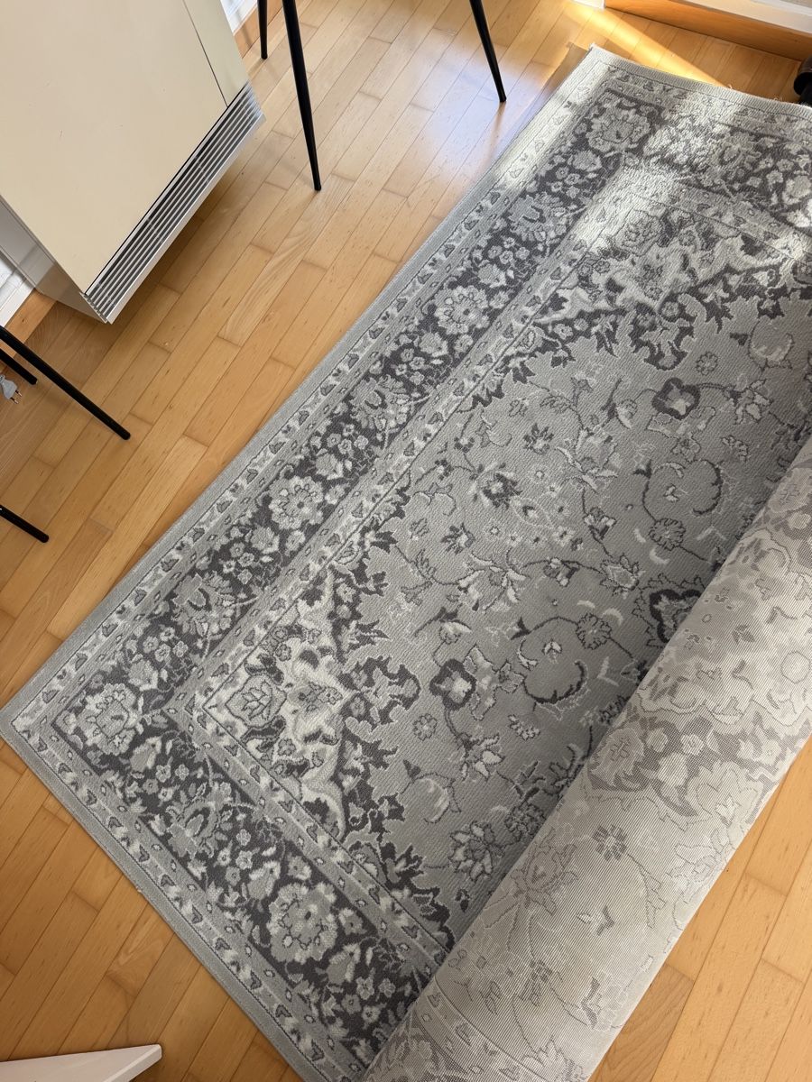 Ikea Tappeti: TEPPICH GRAU MUSTER IKEA ca 200 x 400 cm – Usato da Brunnen venduto da Evoiii 1
