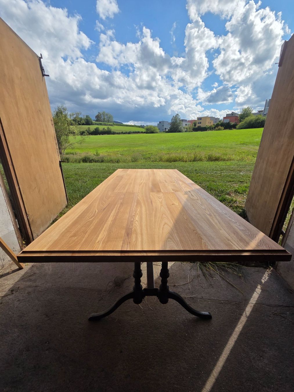 Tische: Beizentisch massiv Ulme 220x100 – Gebraucht aus St. Gallen von Rene123 2
