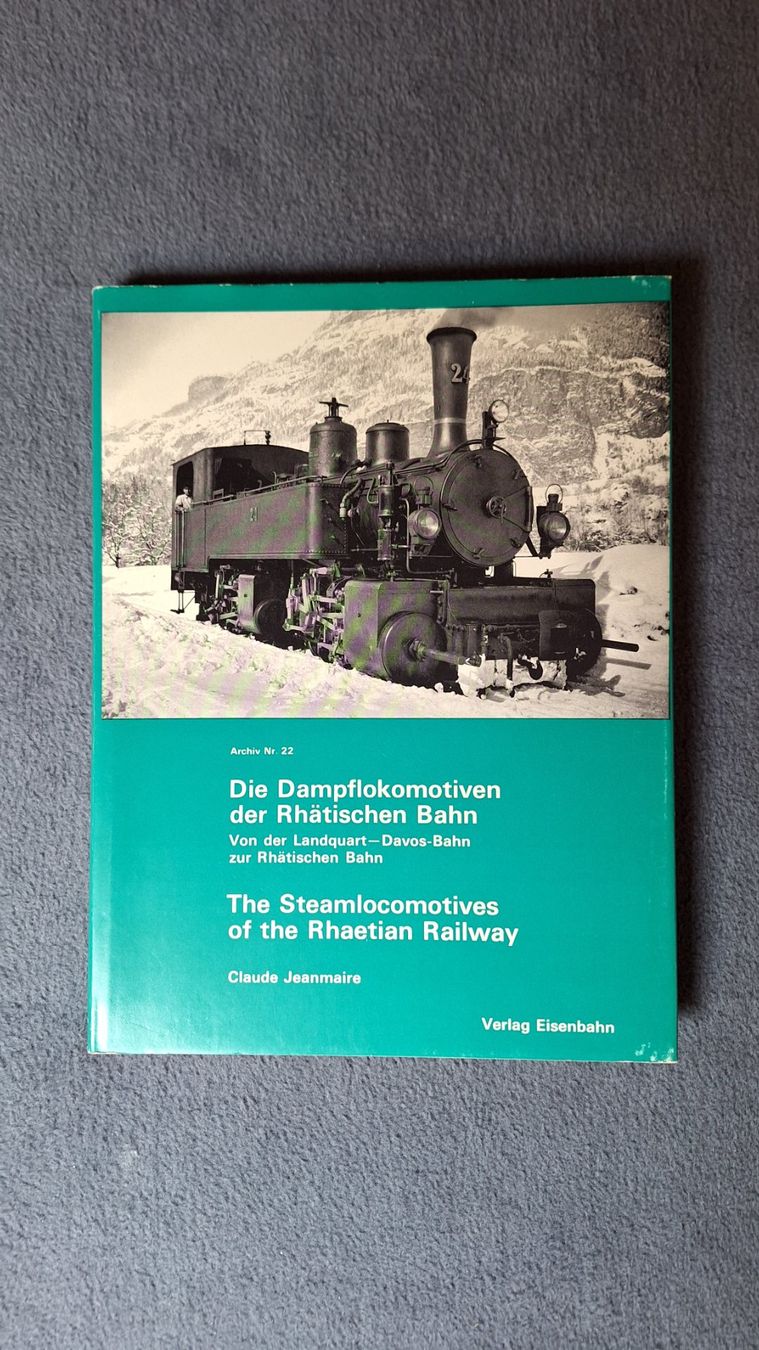 Libri: Die Dampflokomotiven der Rhätischen Bahn – Usato da Haslen AI venduto da JEPIZU