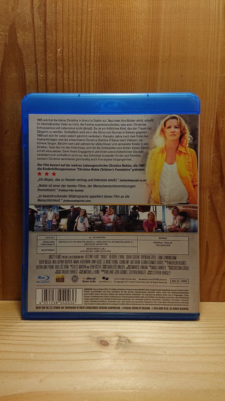 Tutti i DVDs: CHRISTINA NOBLE die Mutter der Niemandskinder Blu-Ray – Usato da Wilderswil venduto da Exebub 1
