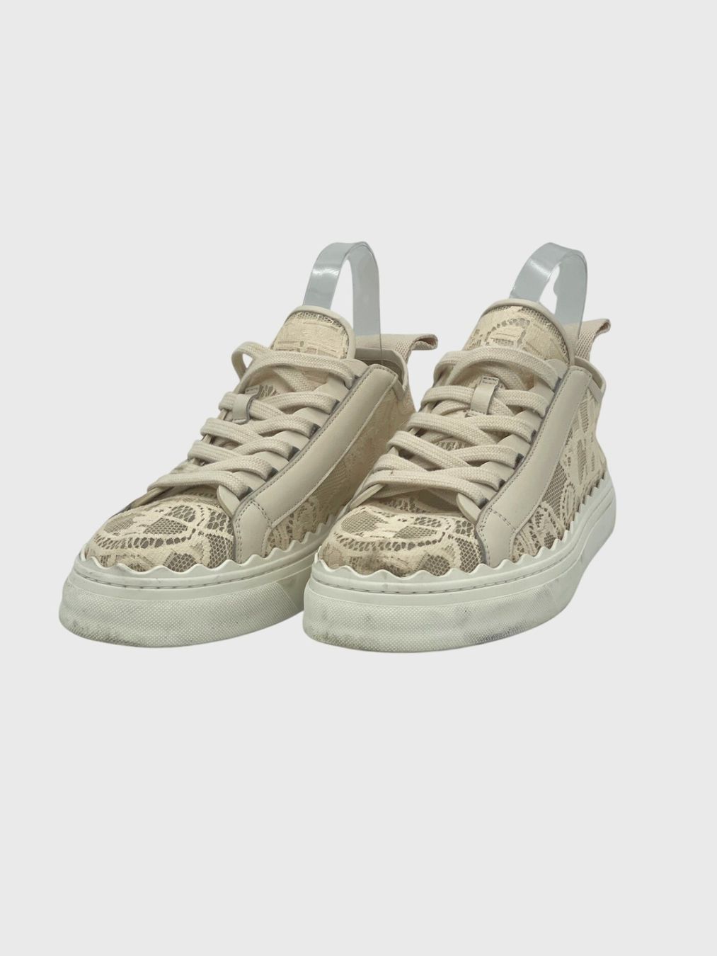 Chloé Damenschuhe: Chloé Lauren Low Top Sneaker EU 40 Beige – Gebraucht aus Zürich von shoe_shop 2